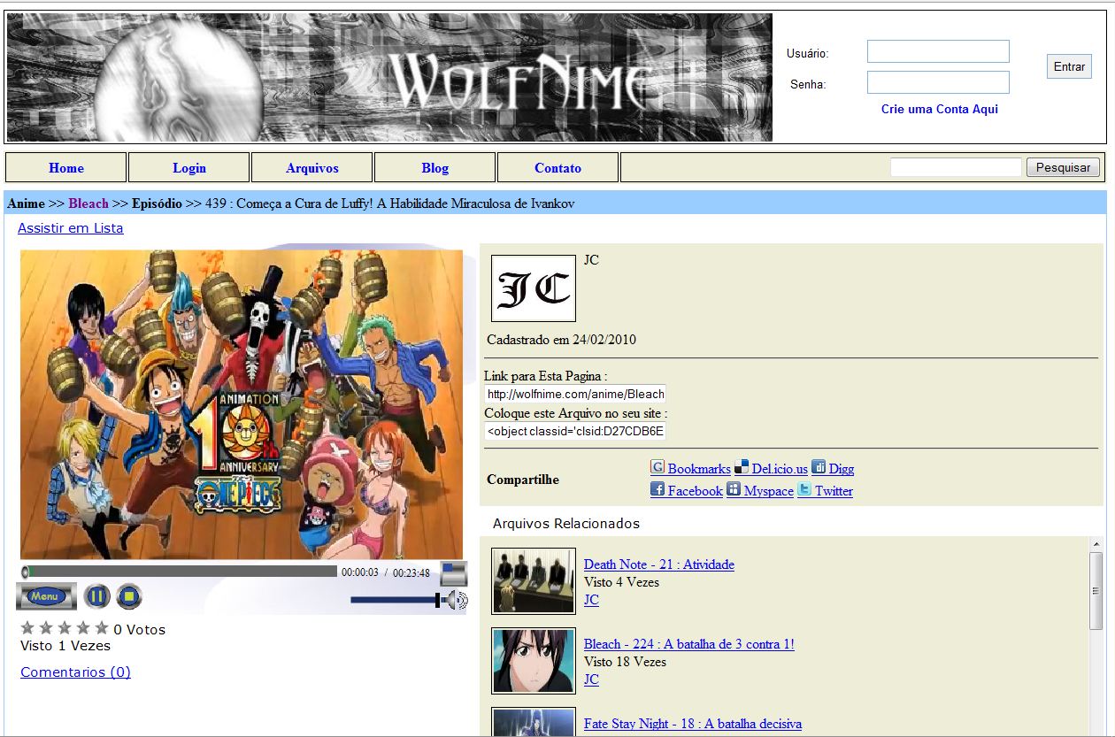 Current Wolfnime 2 – WP image